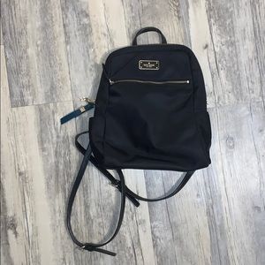 Black Kate Spade Backpack